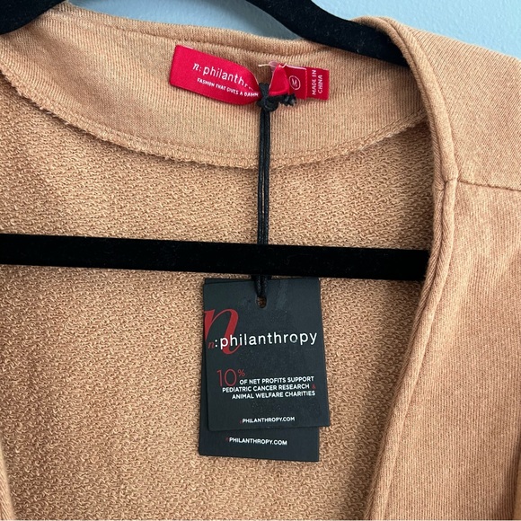 n: philanthropy Bresson Dress in Iced Coffee - Picture 4 of 5